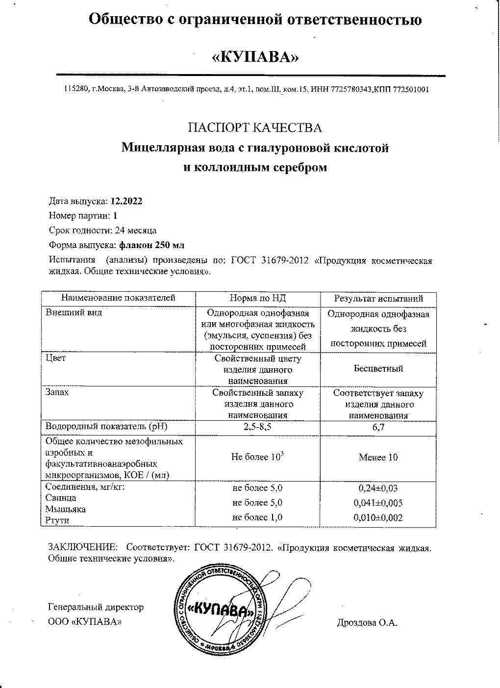 Паспорт №122022